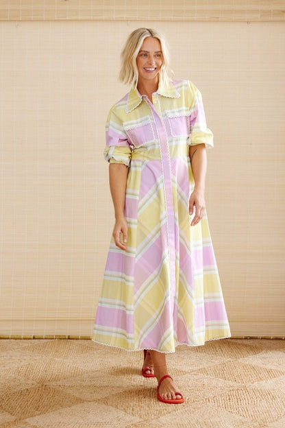 Lilac Breasted Roller Dress from BINNYWEAR at Edito boutique