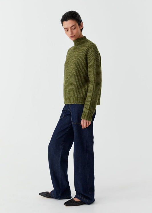 Lola Knit Pullover in Forest from MORRISON at Edito boutique