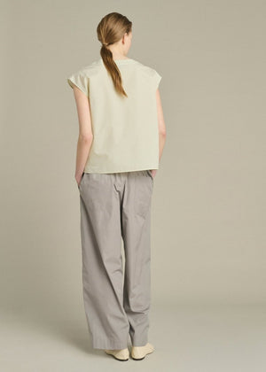 Lorena Blouse in Green/Ecru from SOEUR at Edito Boutique