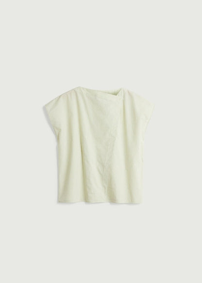 Lorena Blouse in Green/Ecru from SOEUR at Edito Boutique