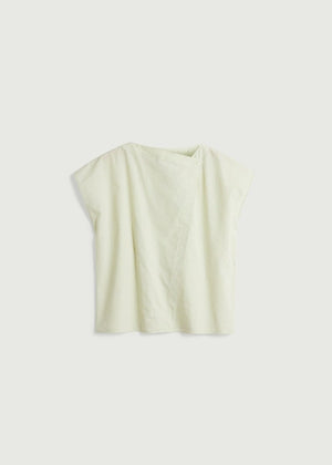 Lorena Blouse in Green/Ecru from SOEUR at Edito Boutique