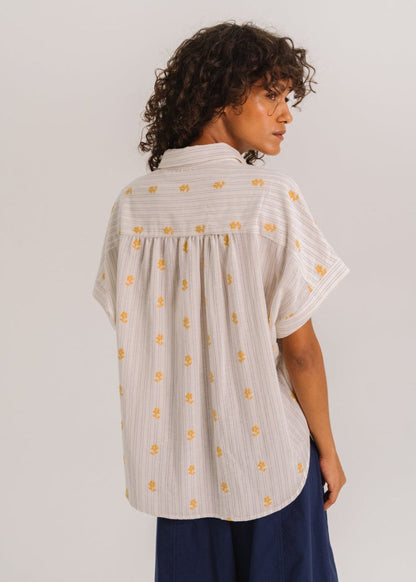 Louisa Lamanda Shirt in Stripes from SACRECOEUR at Edito boutique