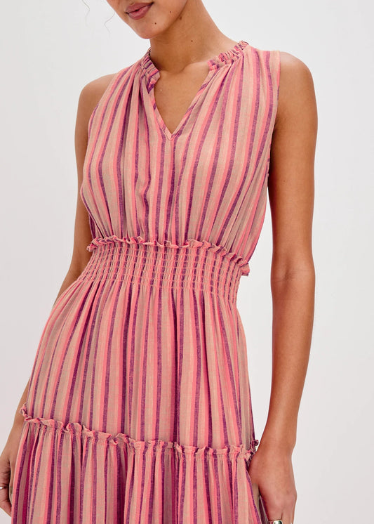 Loulou Dress in Cabana Stripe from Rails Clothing