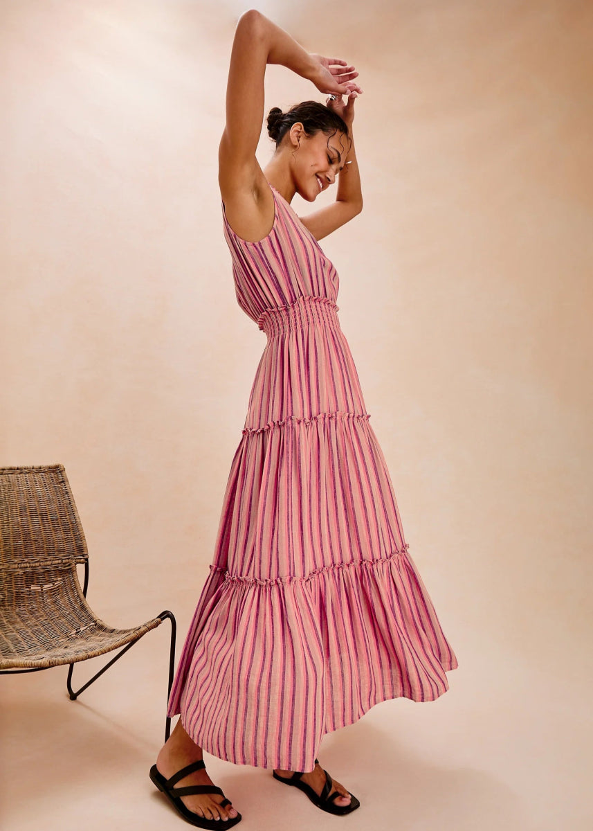 Loulou Dress in Cabana Stripe from RAILS at Edito boutique