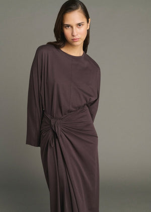 Luca T-shirt in Chocolate from SOEUR at Edito Boutique