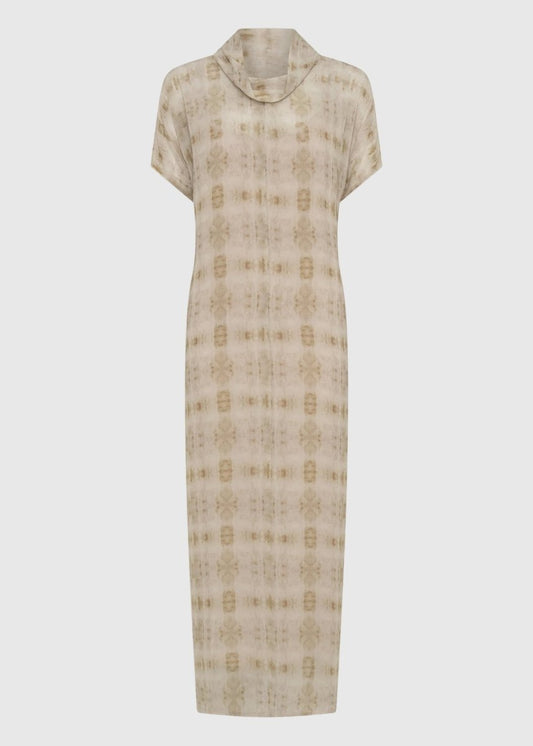 Lucille Tie Dress in Print from MORRISON at Edito boutique