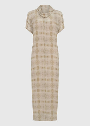 Lucille Tie Dress in Print from MORRISON at Edito boutique