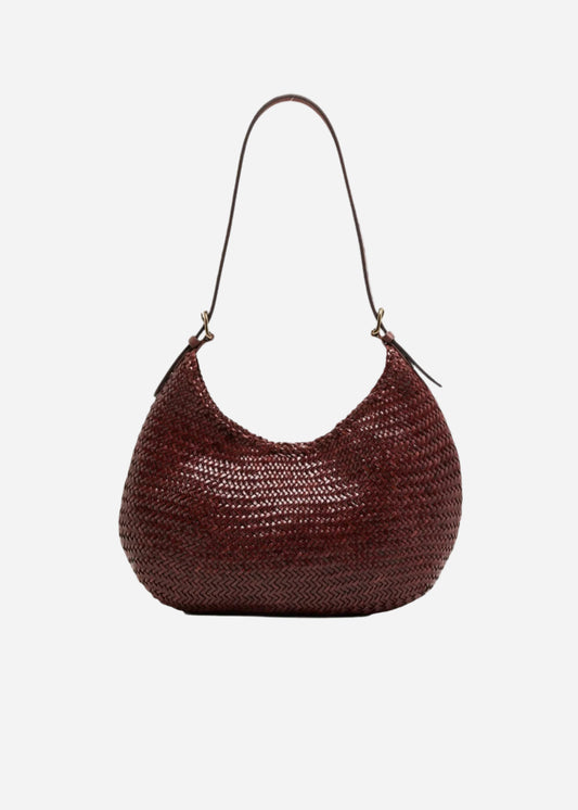 Luna Mezza Bag in Dark Brown from Dragon Diffusion