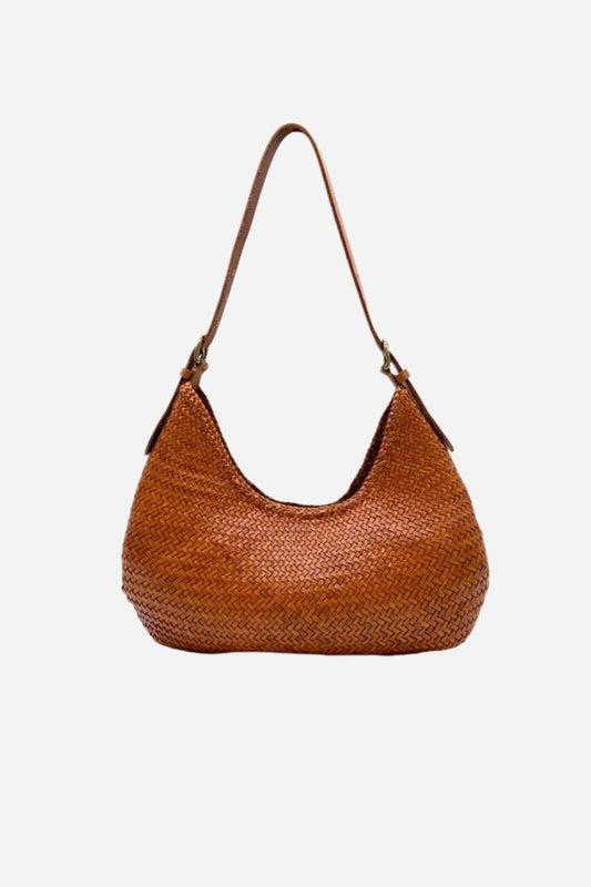 Luna Mezza Bag in Tan from DRAGON DIFFUSION at Edito boutique