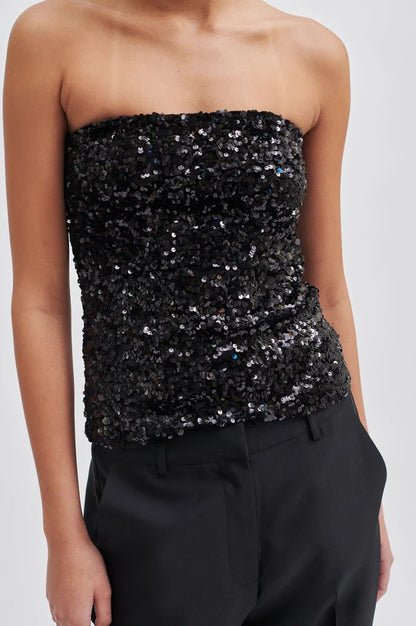 Luxurious Tube Top from SECOND FEMALE at Edito boutique