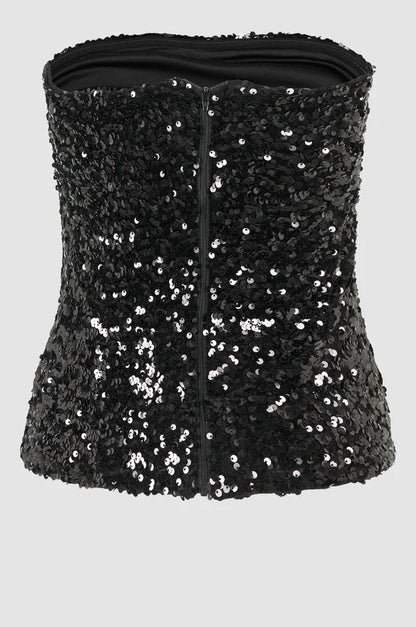 Luxurious Tube Top from SECOND FEMALE at Edito boutique