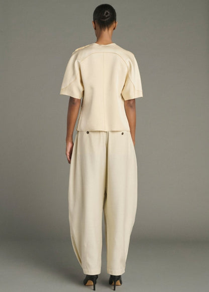 Lya Satin Top in Cream from SOEUR at Edito Boutique