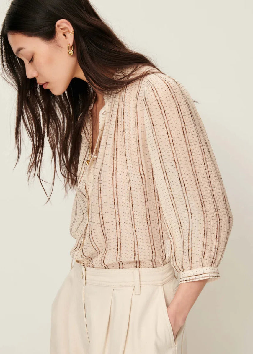 Lylee Blouse in Whiplumikat from SESSUN at Edito boutique