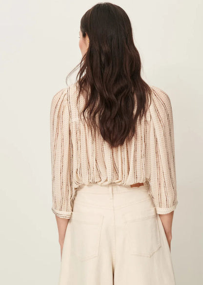 Lylee Blouse in Whiplumikat from SESSUN at Edito boutique