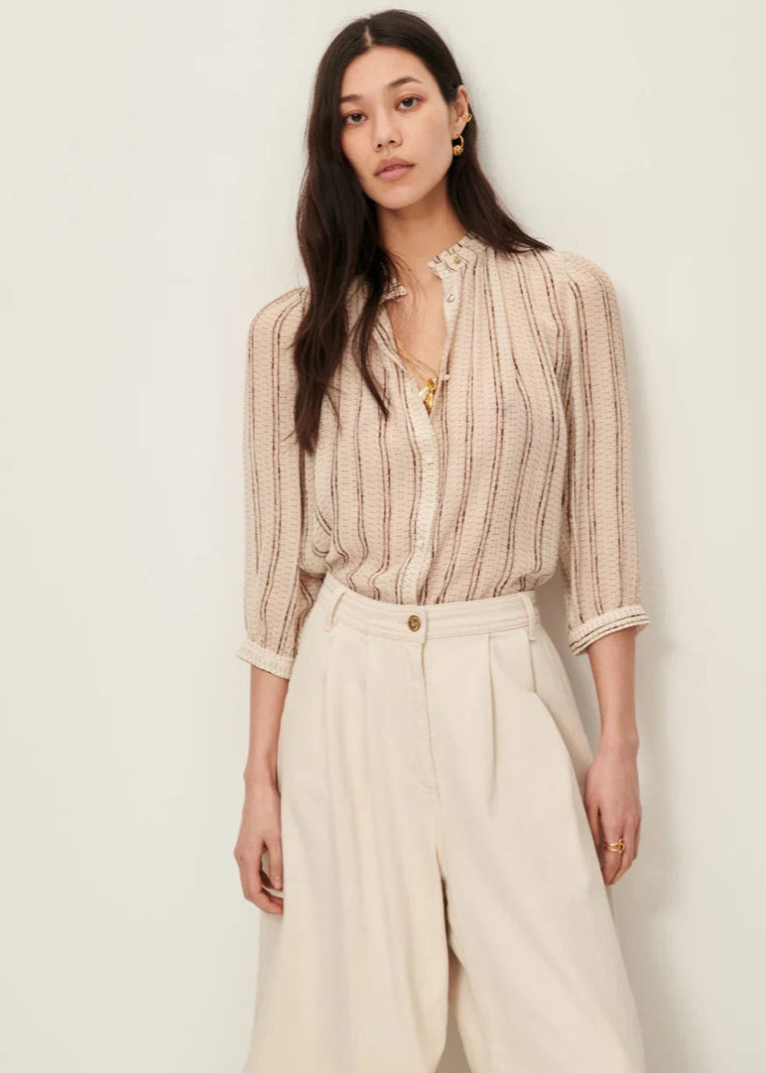 Lylee Blouse in Whiplumikat from SESSUN at Edito boutique