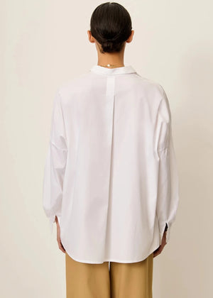 Maemi O Shirt in White from SESSUN at Edito Boutique