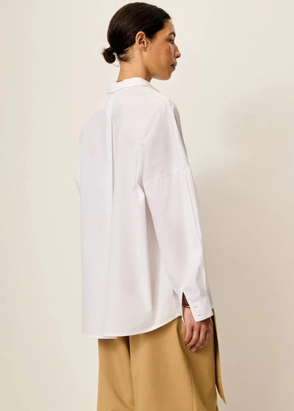 Maemi O Shirt in White from SESSUN at Edito Boutique