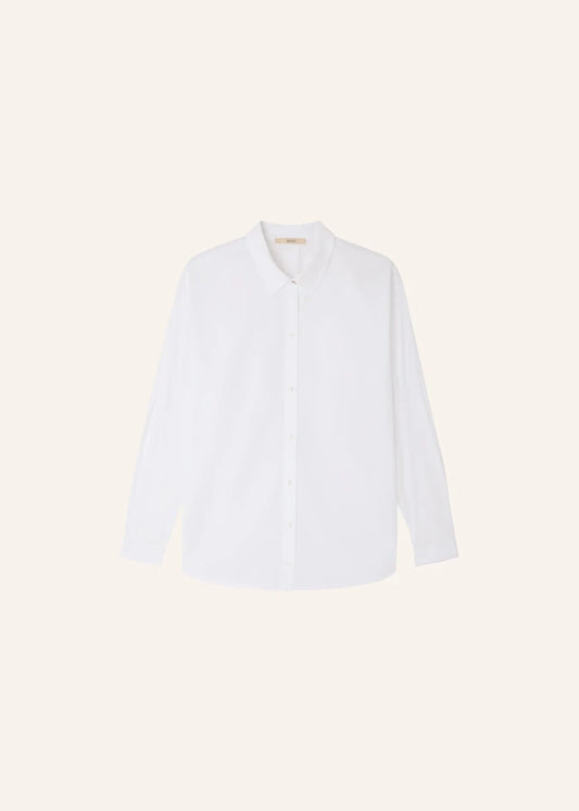Maemi O Shirt in White from SESSUN at Edito Boutique