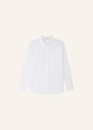 Maemi O Shirt in White from SESSUN at Edito Boutique