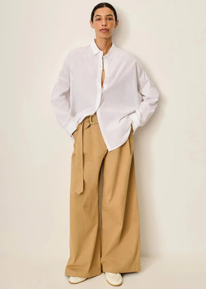Maemi O Shirt in White from SESSUN at Edito Boutique