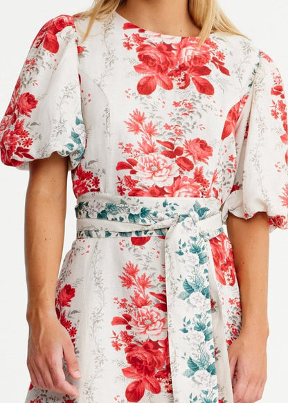 Magic Millions Midi Dress in Wallpaper from BINNYWEAR at Edito boutique