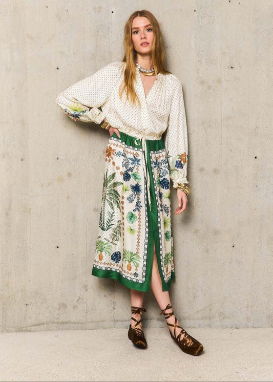 Mahalia Dress in Ecru from STELLA FOREST at Edito boutique