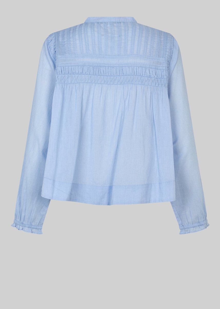 Maise Blouse in Blue from SECOND FEMALE at Edito boutique