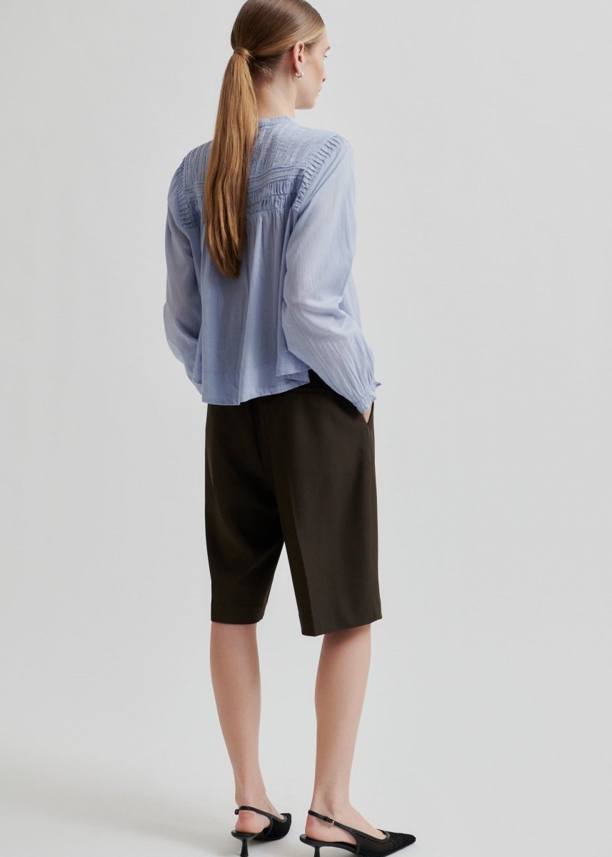 Maise Blouse in Blue from SECOND FEMALE at Edito boutique