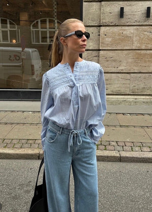 Maise Blouse in Blue from SECOND FEMALE at Edito boutique