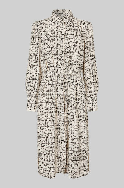 Maluka Dress in French Oak from SECOND FEMALE at Edito boutique