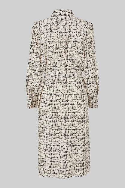 Maluka Dress in French Oak from SECOND FEMALE at Edito boutique