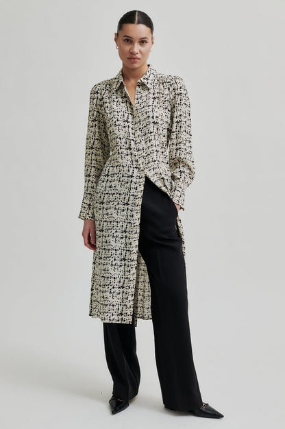 Maluka Dress in French Oak from SECOND FEMALE at Edito boutique