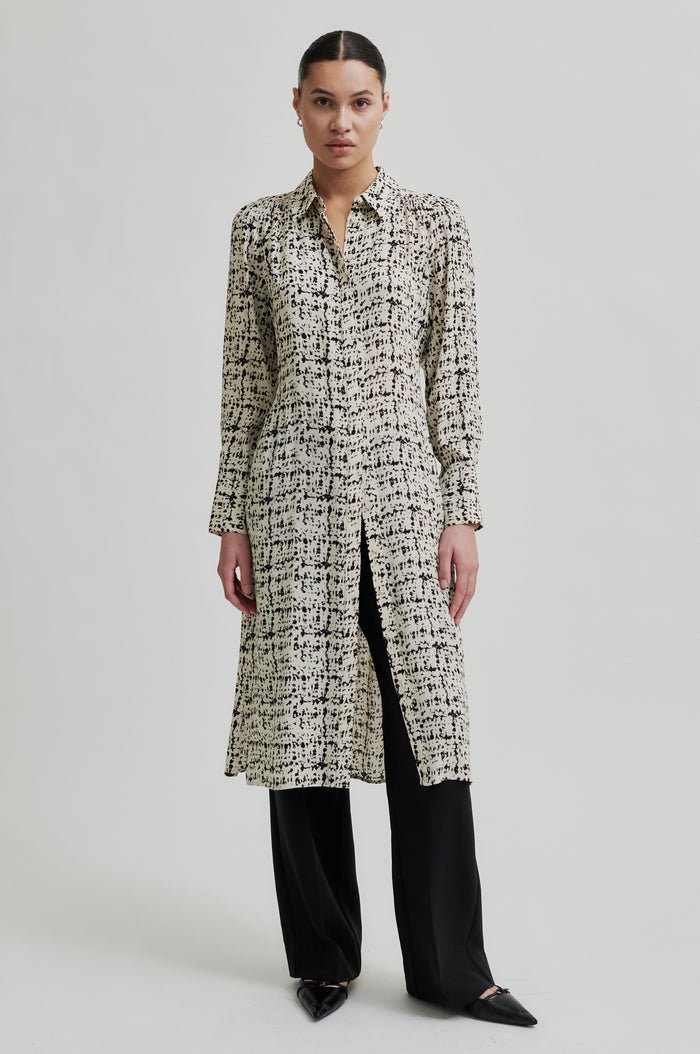 Maluka Dress in French Oak from SECOND FEMALE at Edito boutique