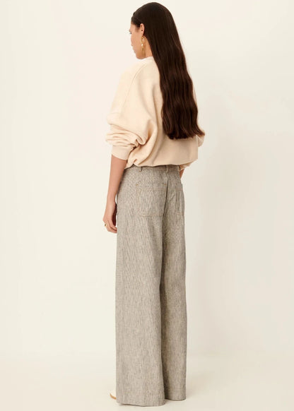 Manhatti Pants in Whiblack from SESSUN at Edito boutique