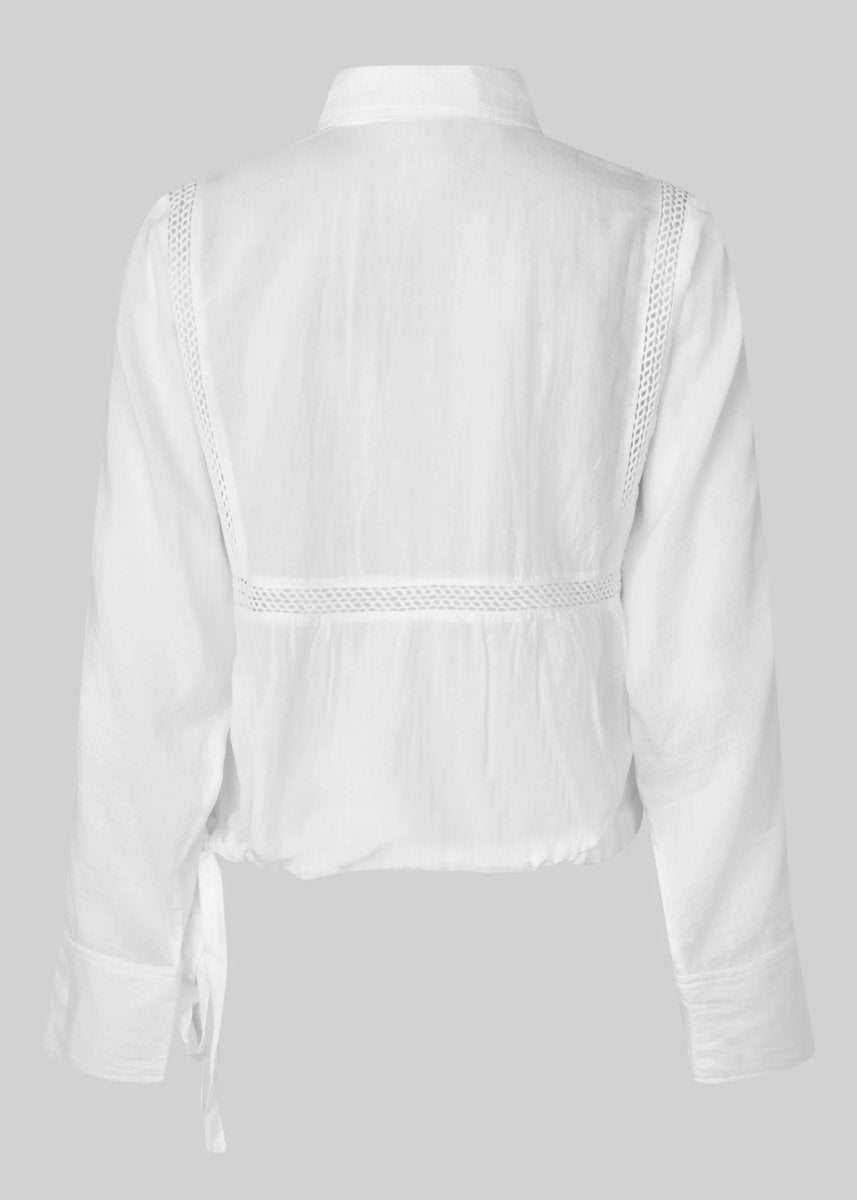 Martha Blouse in White from SECOND FEMALE at Edito Boutique