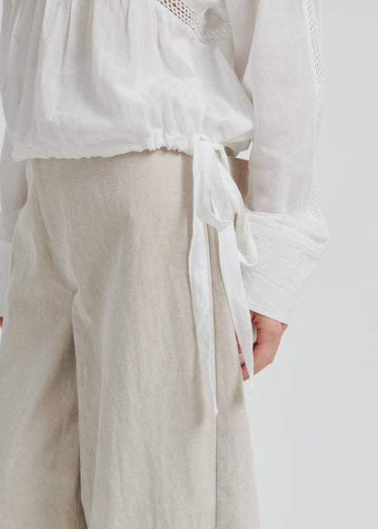 Martha Blouse in White from SECOND FEMALE at Edito Boutique