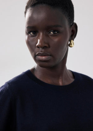 Matija Sweater in Navy from HARTFORD at Edito boutique