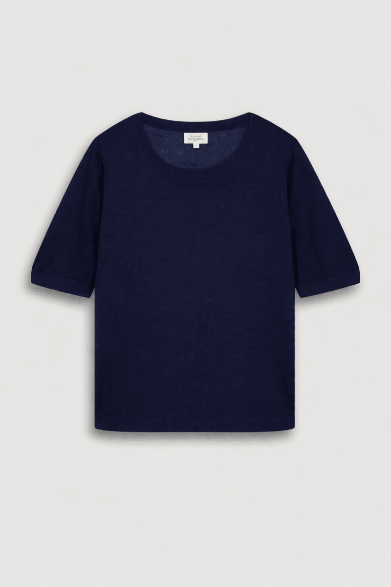 Matija Sweater in Navy from HARTFORD at Edito boutique