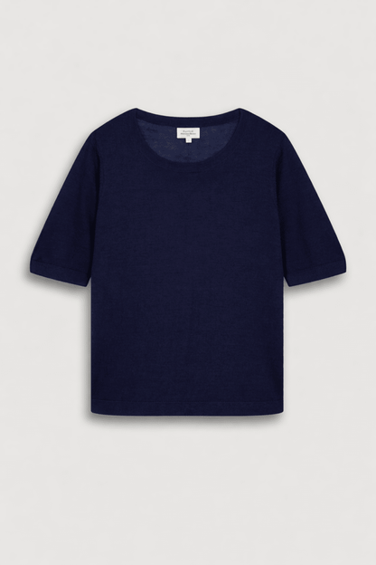 Matija Sweater in Navy from HARTFORD at Edito boutique