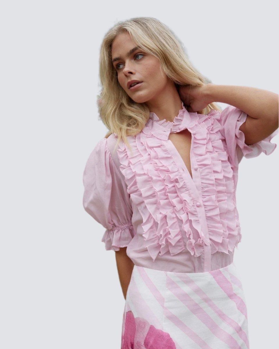 Mavis Blouse in Baby from ASTON STUDIO at Edito boutique