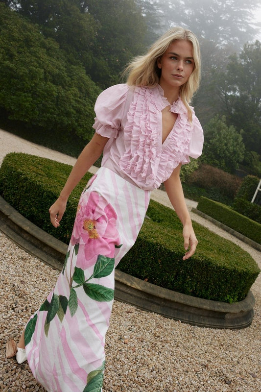 Mavis Blouse in Baby from ASTON STUDIO at Edito boutique