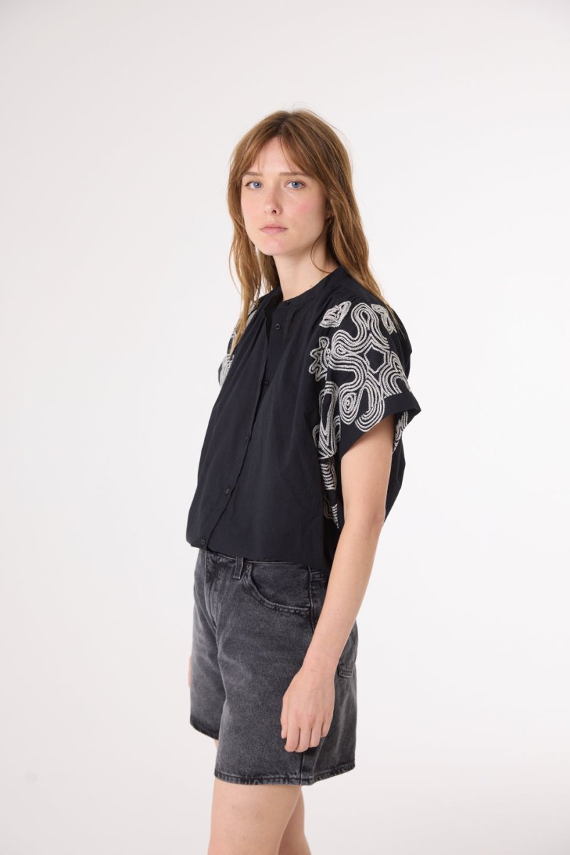 Maya Shirt in Dune from SACRECOEUR at Edito boutique