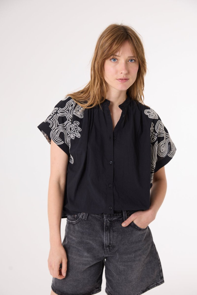 Maya Shirt in Dune from SACRECOEUR at Edito boutique