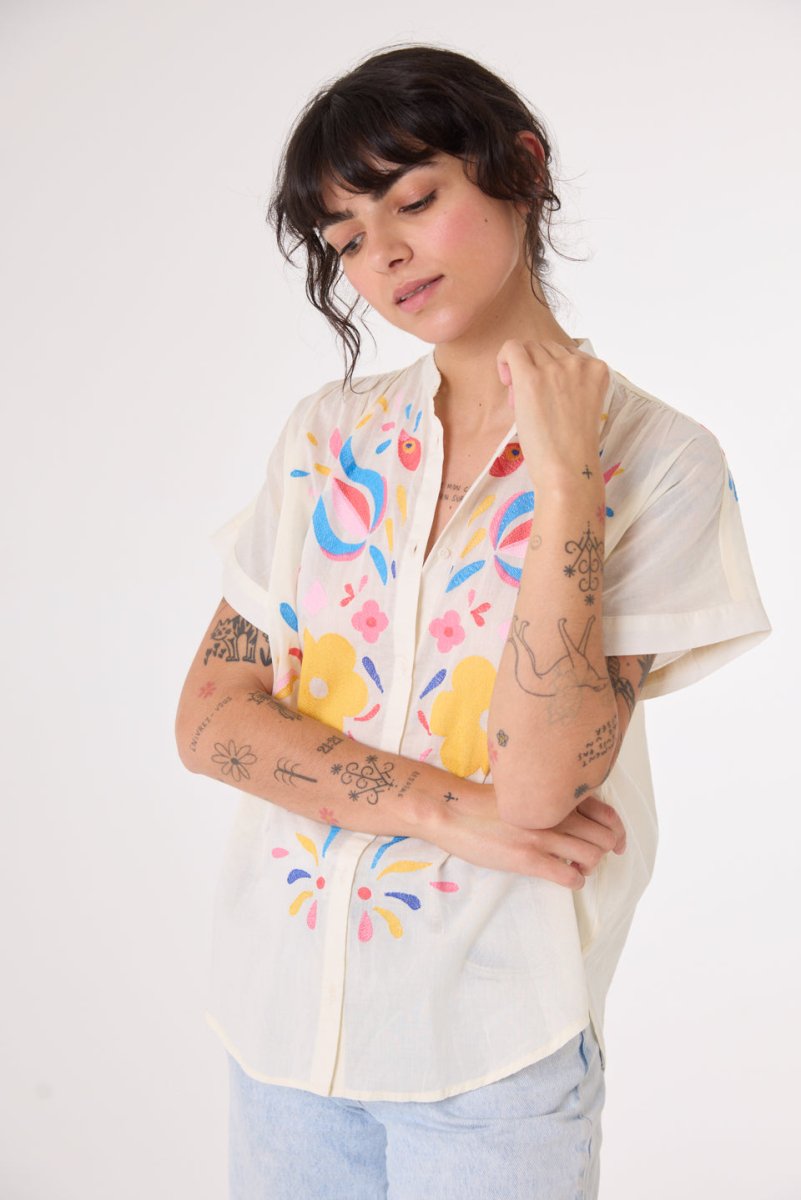 Maya Shirt in Joy from SACRECOEUR at Edito boutique