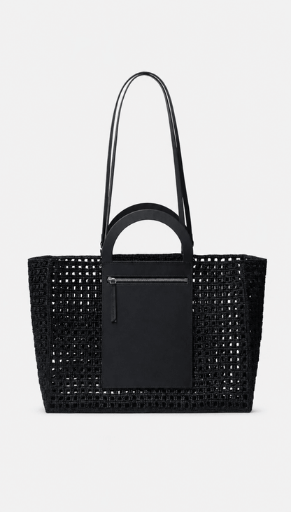 Medium Anakao Bag in Black from KALOES at Edito Boutique