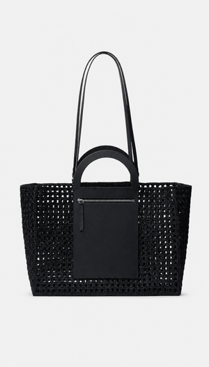Medium Anakao Bag in Black from KALOES at Edito Boutique