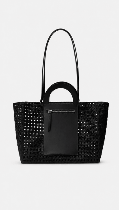Medium Anakao Bag in Black from KALOES at Edito Boutique