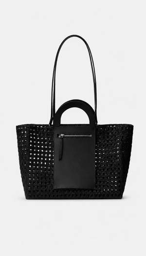 Medium Anakao Bag in Black from KALOES at Edito Boutique
