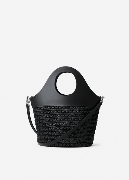 Medium Pauline Bucket in Black from KALOES at Edito Boutique