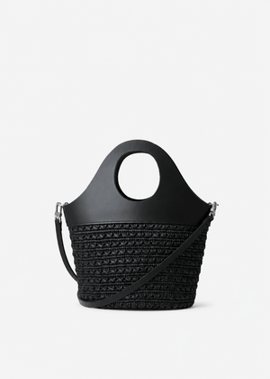 Medium Pauline Bucket in Black from KALOES at Edito Boutique